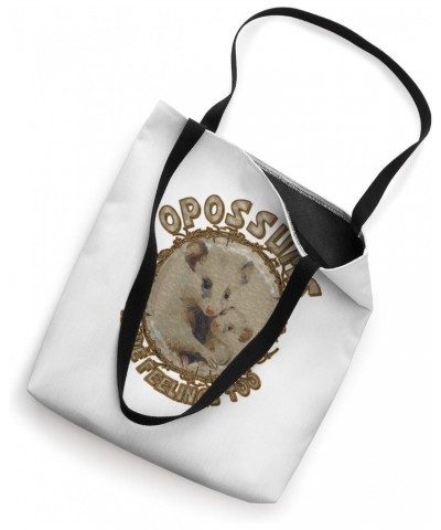 Baby possums Have Feelings Too adorable Possum Mom Tote Bag $12.47 Totes