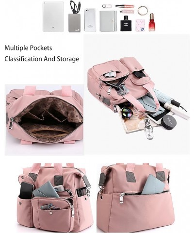 Large Capacity Shoulder Bag For Women, Lightweight Waterproof Large Capacity Tote Bag, Travel Bag For Women Orange $17.15 Totes