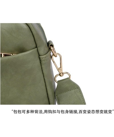 Leather Crossbody Bag for Women Triple Zip Small Handbag Mobile Phone Pouch Bag Grey $20.55 Totes