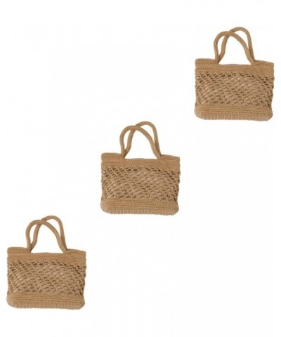 3pcs Miss Cotton Rope Chain Buckle Light Brownx3pcs $24.28 Totes