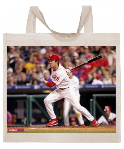 Chase Utley - Cotton Photo Canvas Grocery Tote Bag IDPP78927 $15.25 Totes