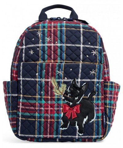 Women's Cotton Small Backpack, Black - Recycled Cotton, One Size One Size Scottie Dog - Recycled Cotton $35.04 Backpacks