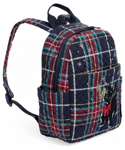 Women's Cotton Small Backpack, Black - Recycled Cotton, One Size One Size Scottie Dog - Recycled Cotton $35.04 Backpacks