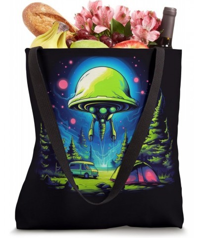 Camping UFO Gear Alien Abduction Tote Bag $9.94 Totes