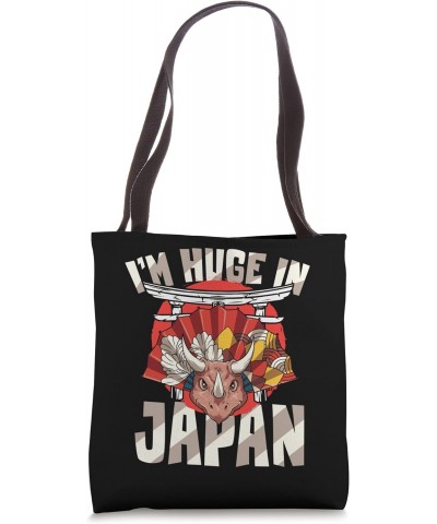 I'm Huge In Japan for Japan Fans and Dino Fans Japanese Tote Bag $13.51 Totes