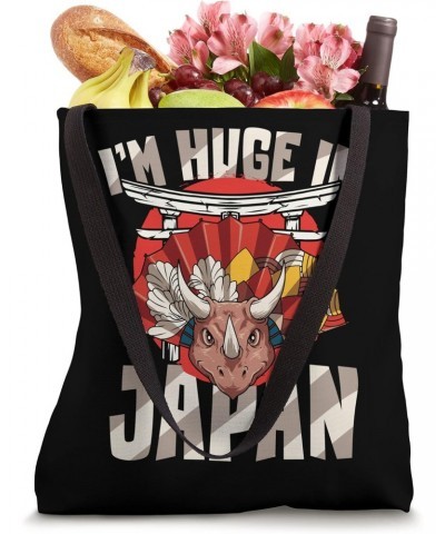 I'm Huge In Japan for Japan Fans and Dino Fans Japanese Tote Bag $13.51 Totes