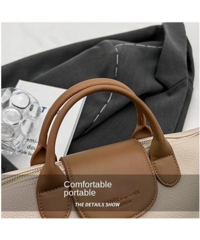 Women's Bag Versatile Crossbody Bag Fashionable and Simple Handheld One Shoulder Small Bucket Bag Off-white $28.92 Shoulder Bags