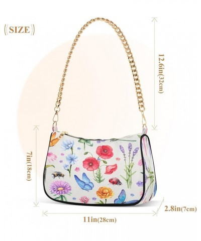 Polyester Shoulder Purses for Women,Fashion Shoulder Bag Purse Womens Crescent Crossbody Bag 5 $16.31 Shoulder Bags