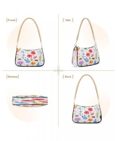 Polyester Shoulder Purses for Women,Fashion Shoulder Bag Purse Womens Crescent Crossbody Bag 5 $16.31 Shoulder Bags