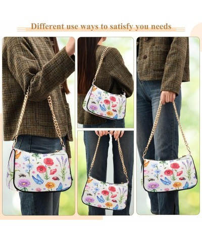 Polyester Shoulder Purses for Women,Fashion Shoulder Bag Purse Womens Crescent Crossbody Bag 5 $16.31 Shoulder Bags