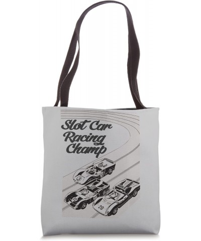 Vintage Track Slot Car,Slot Racing,SlotCar, Slot-Racing,Toy Tote Bag $15.90 Totes