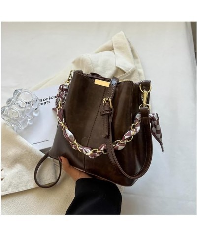 Fashion Bucket Bag,Crossbody Bags for Women - quilted crossbody bags for women,2023 Autumn New Shoulder Bags Handbags Offee $...