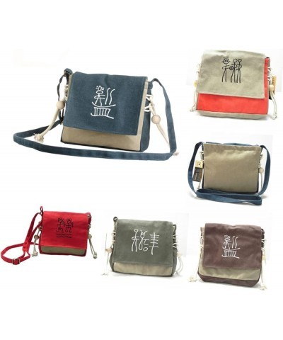 Crossbody Bags for Women Vintage Style Cross-body Bag Ladies Crossbody Bags Womens Sling Bag Women Sling Navy $24.25 Shoulder...