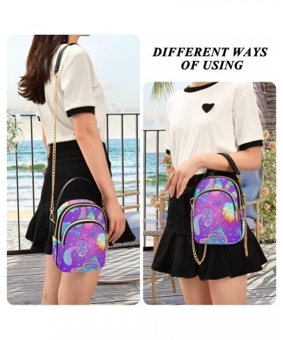 Small Crossbody Bags for Women Trendy Magical Magic Mushroom Travel Sling Bag Women's Crossbody Handbags Satchel Bags $15.33 ...