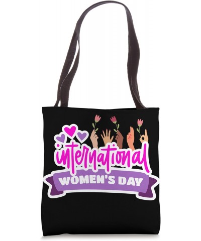 International Women's Day Clothing March 8 2024 Design Tote Bag $13.92 Totes