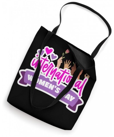 International Women's Day Clothing March 8 2024 Design Tote Bag $13.92 Totes