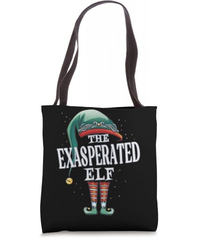 Exasperated Elf Christmas Group Xmas Pajama Party Tote Bag $14.39 Totes