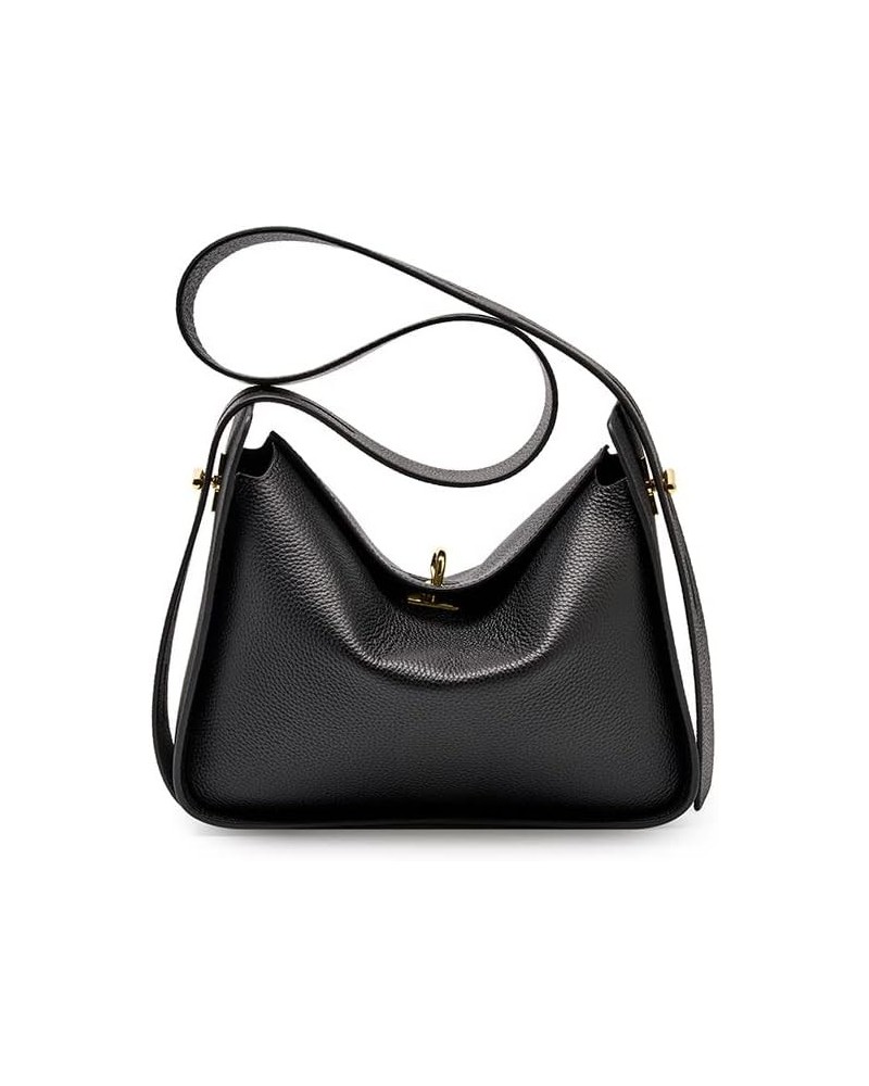 Crossbody Bags for Women Shoulder Handbags Satchel Purse 2236-black $49.90 Hobo Bags