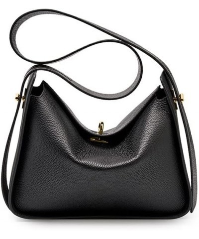 Crossbody Bags for Women Shoulder Handbags Satchel Purse 2236-black $49.90 Hobo Bags