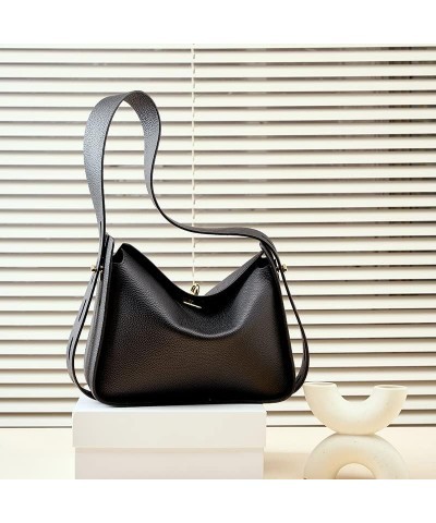 Crossbody Bags for Women Shoulder Handbags Satchel Purse 2236-black $49.90 Hobo Bags