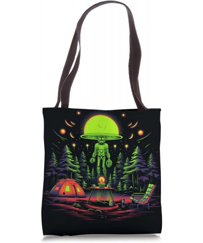 Camping UFO Gear Alien Abduction Tote Bag $11.30 Totes