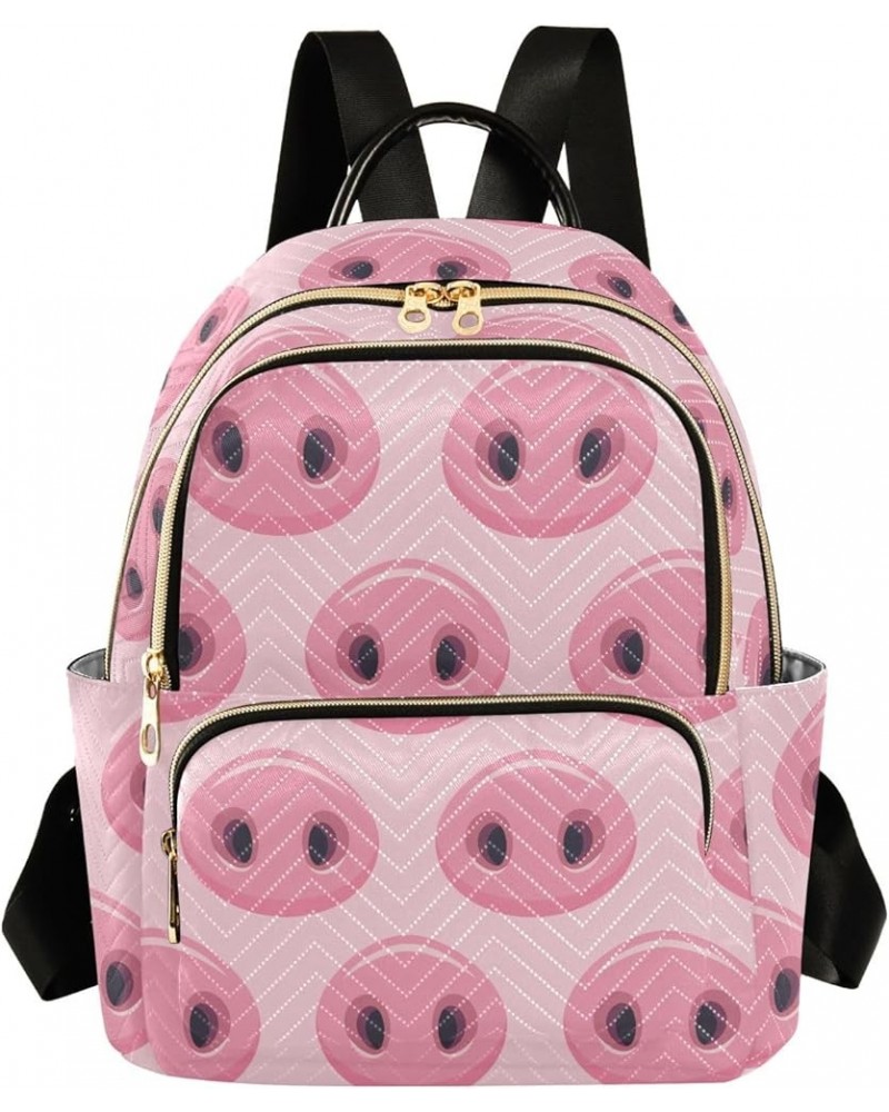 Mini Backpack Purse for Women Lightweight Girls Small Size Cute Pig Nose School Teens College Traveling Medium $18.47 Backpacks