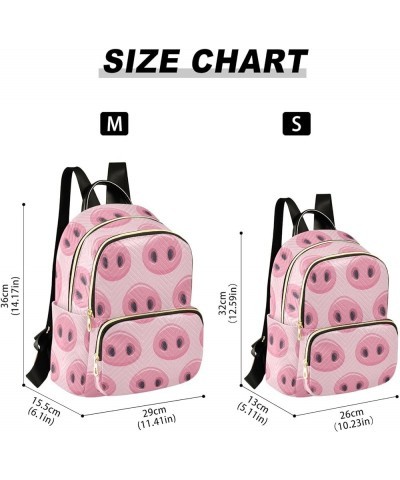 Mini Backpack Purse for Women Lightweight Girls Small Size Cute Pig Nose School Teens College Traveling Medium $18.47 Backpacks