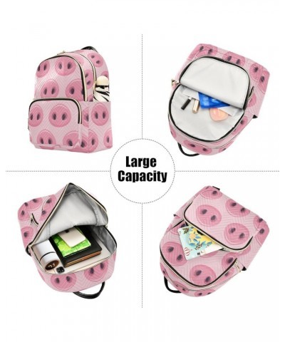 Mini Backpack Purse for Women Lightweight Girls Small Size Cute Pig Nose School Teens College Traveling Medium $18.47 Backpacks