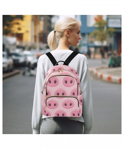 Mini Backpack Purse for Women Lightweight Girls Small Size Cute Pig Nose School Teens College Traveling Medium $18.47 Backpacks