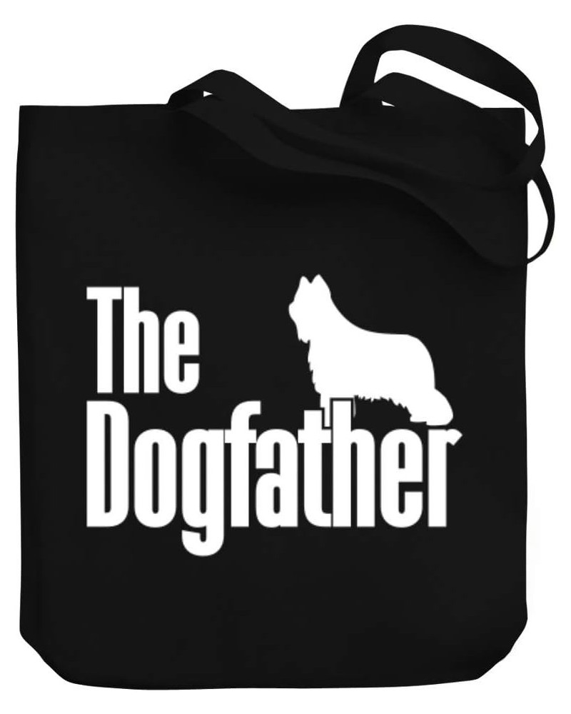 The dogfather Briard Canvas Tote Bag 10.5" x 16" x 4 $17.20 Totes