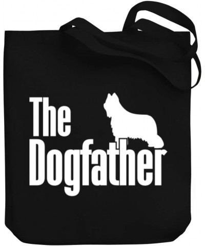 The dogfather Briard Canvas Tote Bag 10.5" x 16" x 4 $17.20 Totes