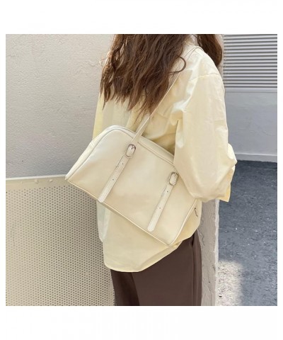 Womens Shoulder Bag Purse PU Leather Black Bags Adjustable Strap Zip Fashion Underarm Satchel Bags Beige $28.76 Totes