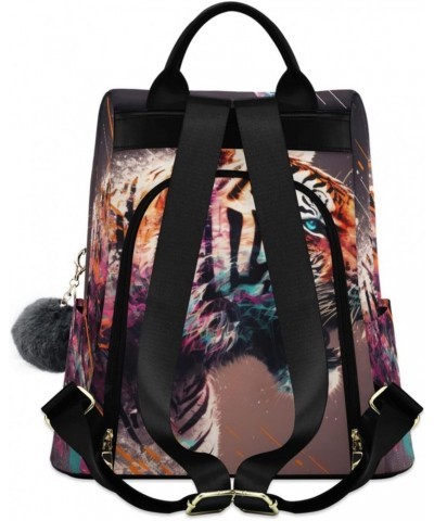 Art Tiger Backpack for Women, Fashion Anti Theft Casual Daypack Shoulder Bag Purse for Travel Work 15 inches $22.54 Backpacks