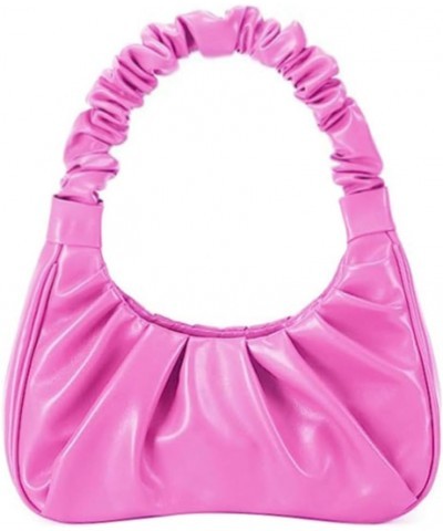 fashionable for Women cute Hobo Tote handbag mini clutch with zipper Pink $9.60 Totes