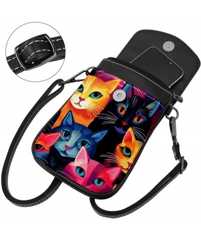 Classic PU Leather Phone Bag - Durable Cell Phone Wallet, Convenient Crossbody Purse Pretty Toucans Multicoloured9 $13.00 Cro...