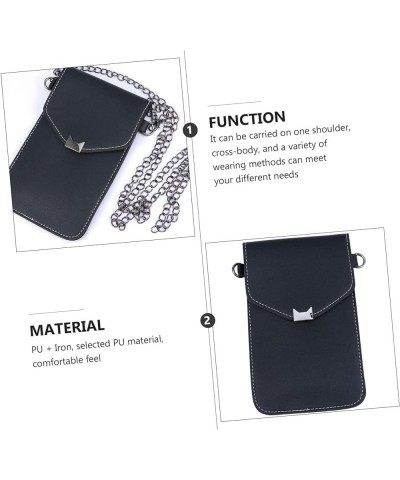 1pc Touch Screen Mobile Phone Bag Clear Purses for Women Cellphone Crossbody Purse for Women Crossbody Black $7.03 Crossbody ...