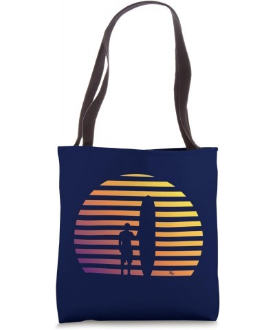 Sunset / Sunrise Surfer Tote Bag $12.69 Totes