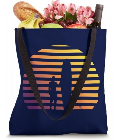 Sunset / Sunrise Surfer Tote Bag $12.69 Totes