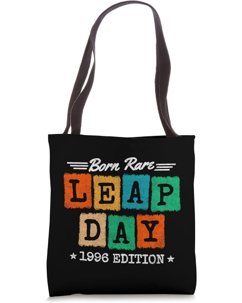 Leap Year - 1996 Birthday Born Rare - 1996 Leap Day Birthday Tote Bag $10.00 Totes