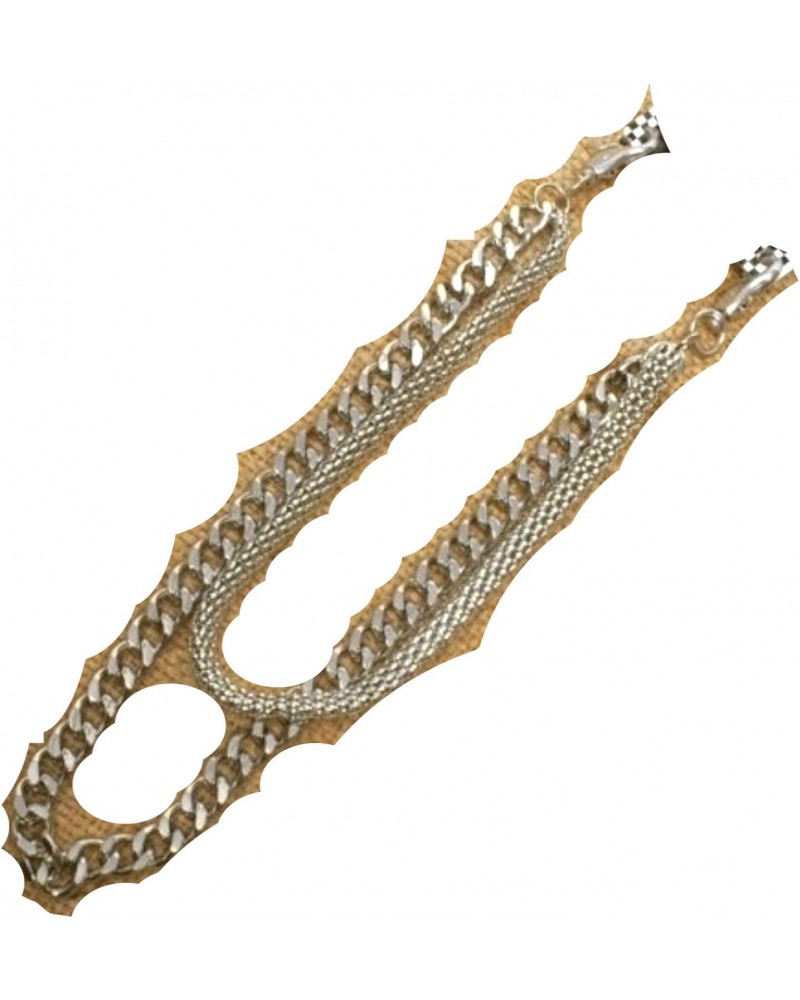 17” Chrome Wallet Chain With Double Chain $23.43 Wallets