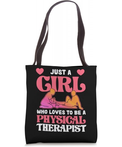 Physical Therapist Girls PT Exercise Women Physical Therapy Tote Bag $12.60 Totes