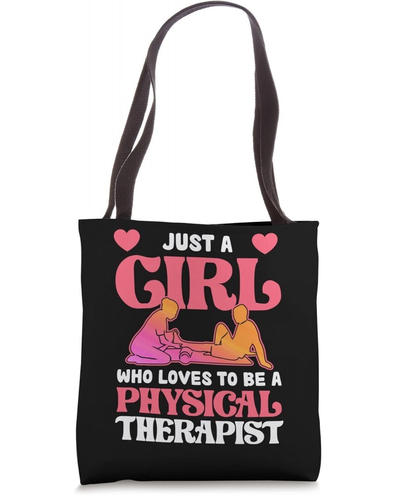 Physical Therapist Girls PT Exercise Women Physical Therapy Tote Bag $12.60 Totes