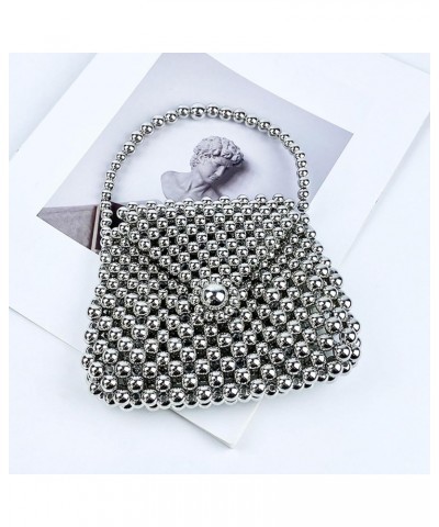 Luxury Pearl Purses Shoulder Bag for Women Pearl Bag Handmade Bags Women's Crossbody Beaded Clutch Evening Bag Wedding Party ...