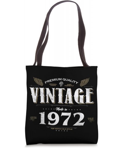 52 Years Old Vintage 1972 Limited Edition 52nd Birthday Tote Bag $12.81 Totes