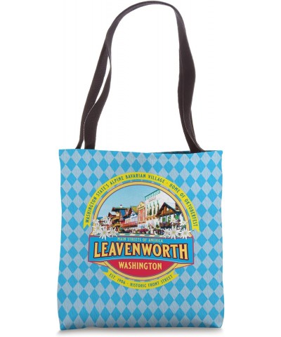 Historic Leavenworth Washington Bavarian Village Souvenir Tote Bag $16.19 Totes