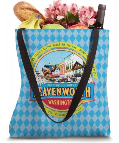 Historic Leavenworth Washington Bavarian Village Souvenir Tote Bag $16.19 Totes