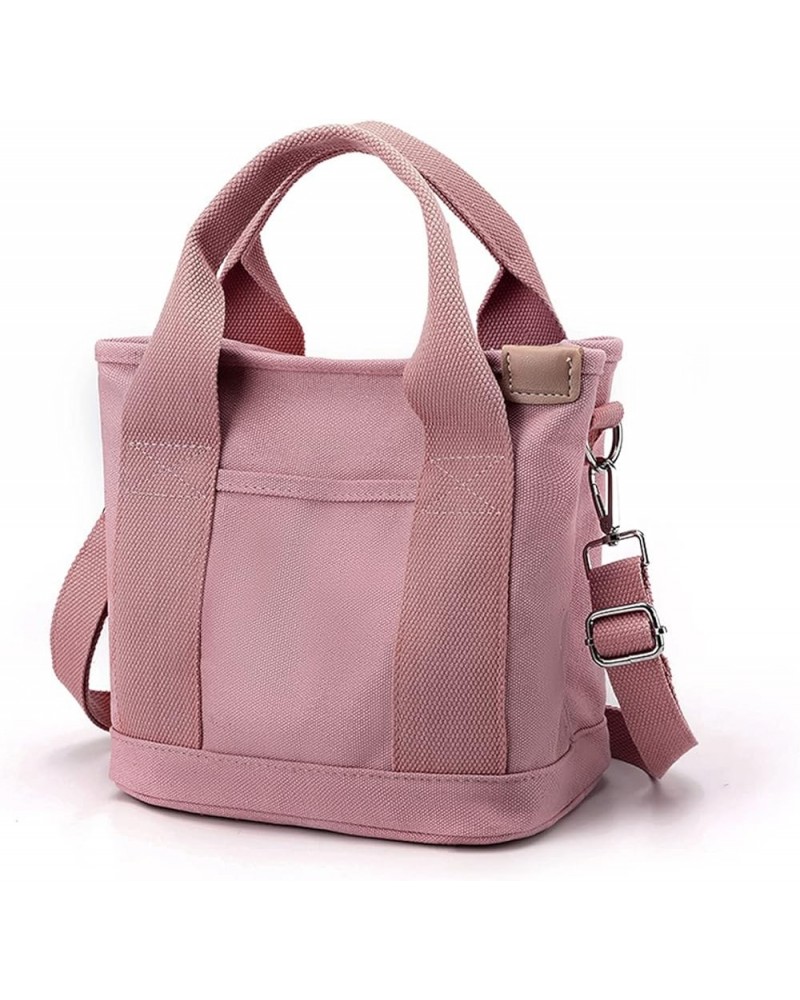 Black Bags for Women Canvas Tote Bag Compartments Everything Capacity Multipocket Handbag Purse Crossbody Shoulder Bag Pink $...