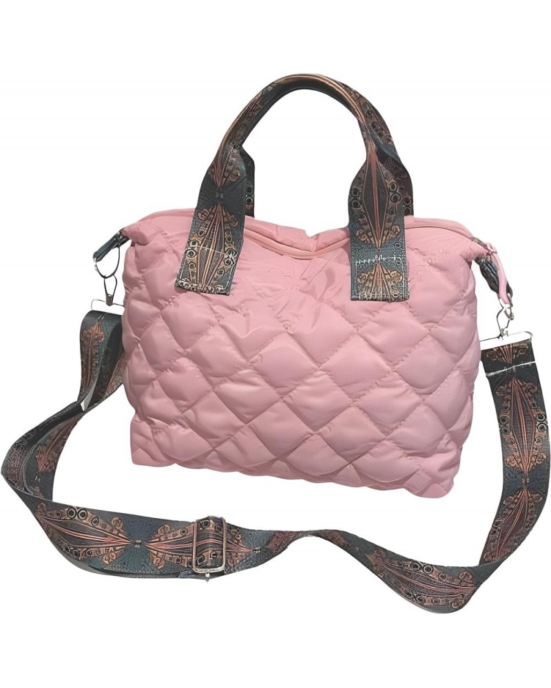 Crossbody Purse Designer Handbags for Women Satchel Bags for Women Tote Purse Crossbody Bags for Women Pink $12.49 Totes