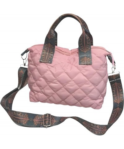 Crossbody Purse Designer Handbags for Women Satchel Bags for Women Tote Purse Crossbody Bags for Women Pink $12.49 Totes