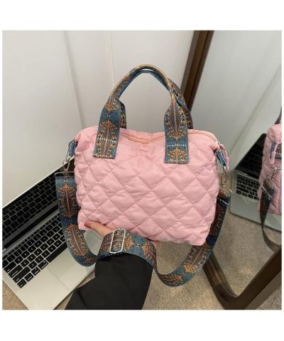 Crossbody Purse Designer Handbags for Women Satchel Bags for Women Tote Purse Crossbody Bags for Women Pink $12.49 Totes